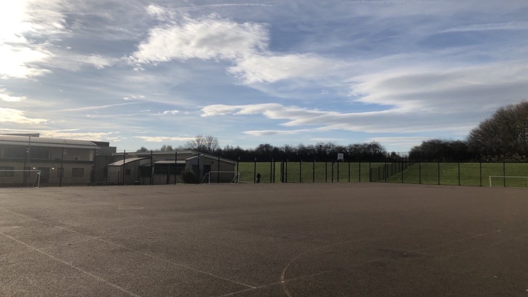 Multi-Use Games Area (MUGA) at Birley Academy in Sheffield