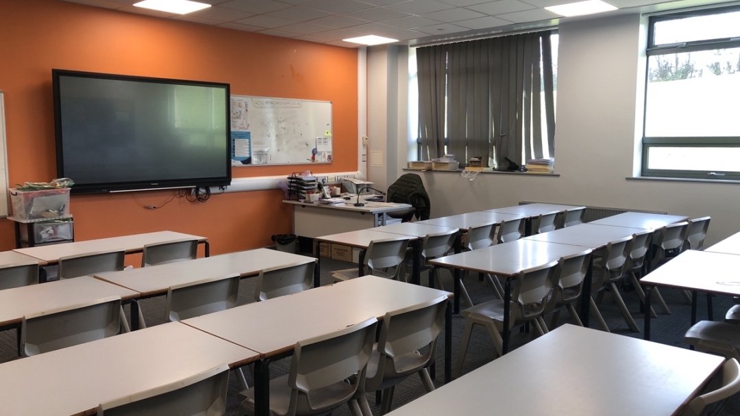 Classroom at Birley Academy in Sheffield