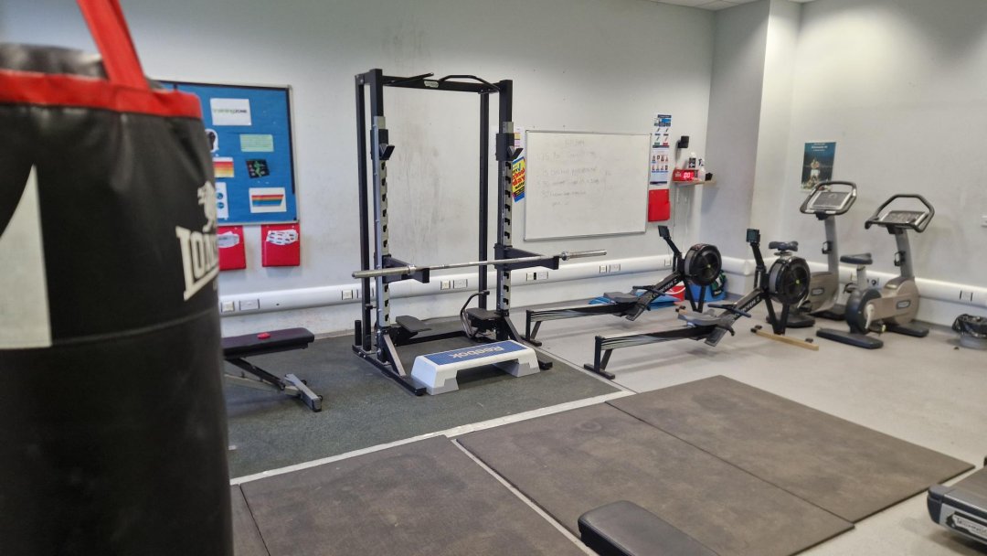 Gymnasium at Birley Academy in Sheffield
