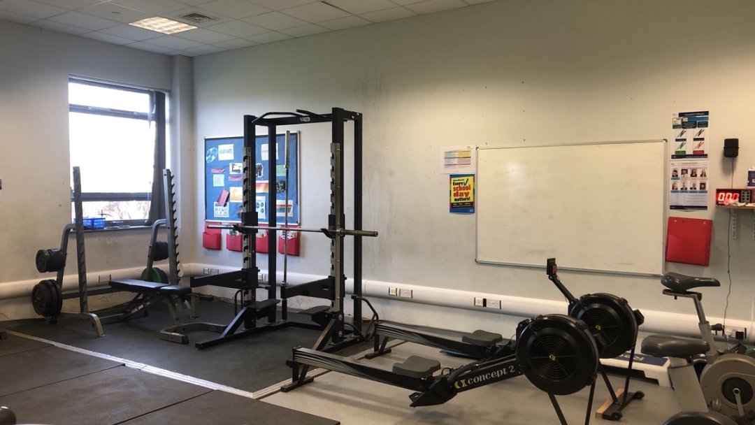 Gymnasium at Birley Academy in Sheffield
