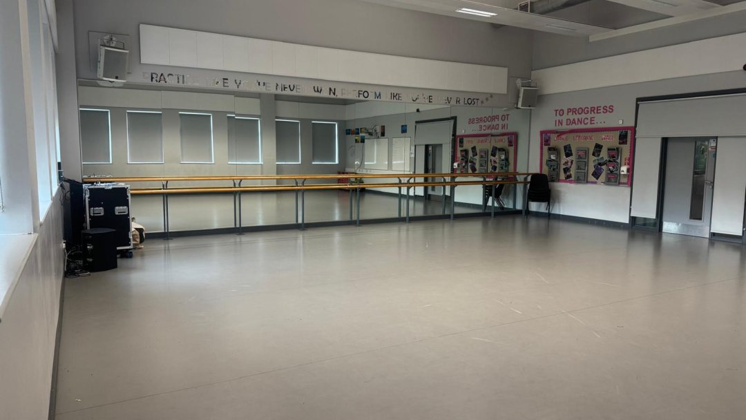 Dance Studio at Shenley Academy in Birmingham