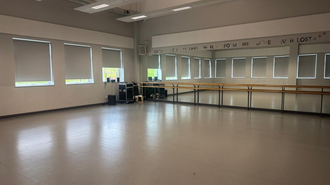 Dance Studio at Shenley Academy in Birmingham