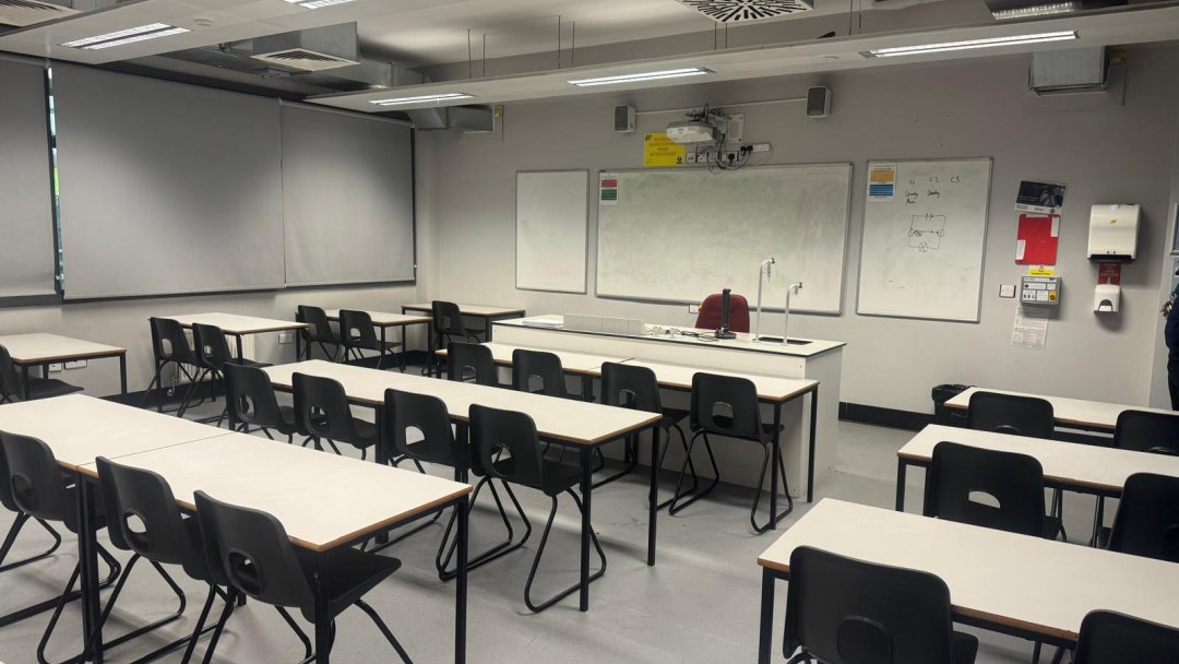Classroom at Shenley Academy in Birmingham