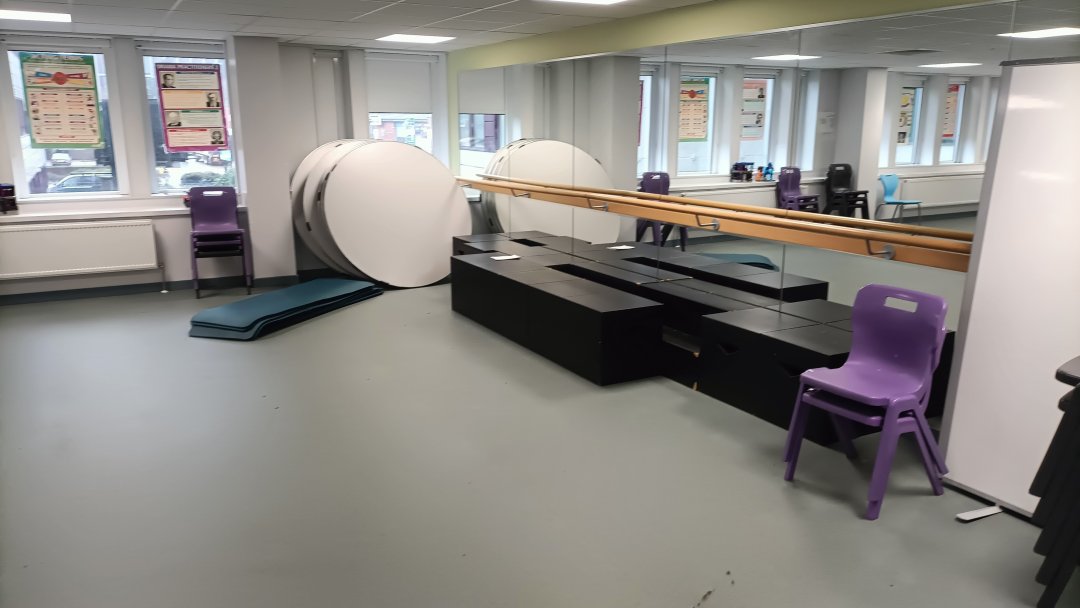 Dance Studio at Star King Solomon Academy in Birmingham