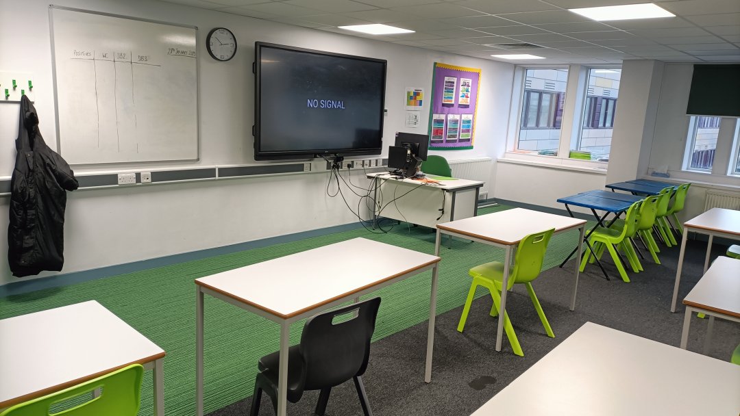 Classroom at Star King Solomon Academy in Birmingham
