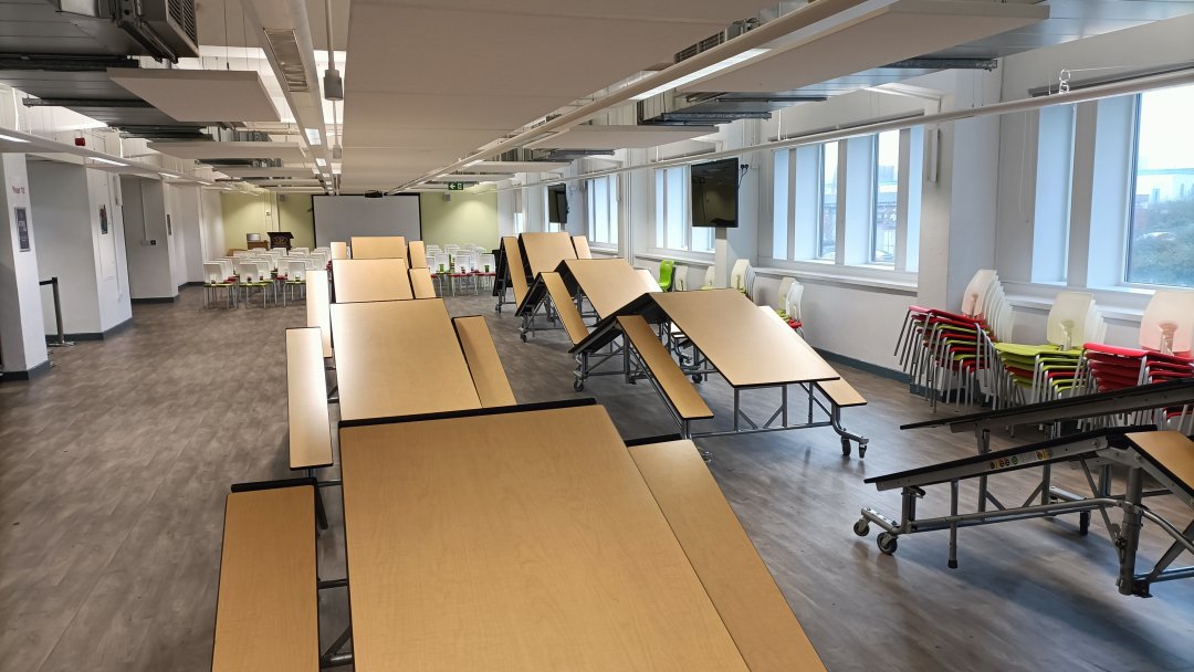 Canteen at Star King Solomon Academy in Birmingham