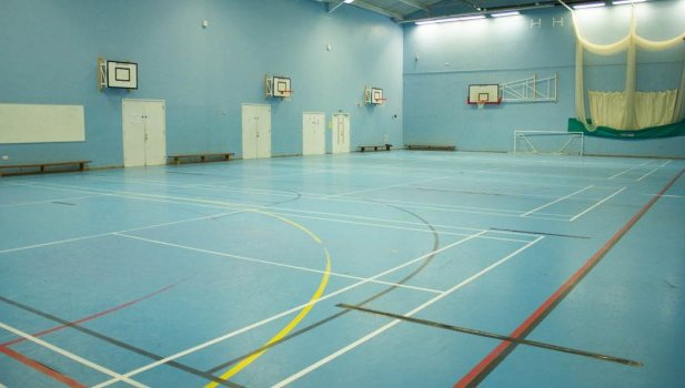 Sports Hall at Harris Academy Greenwich in London