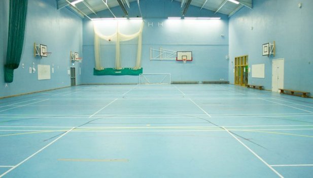 Sports Hall at Harris Academy Greenwich in London