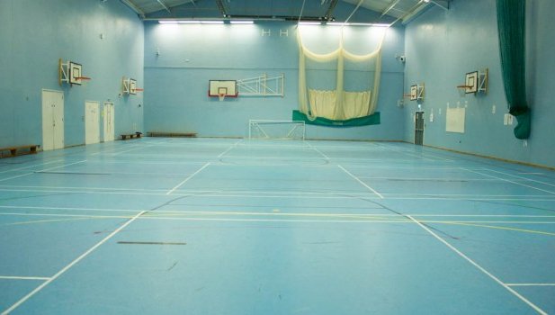 Sports Hall at Harris Academy Greenwich in London