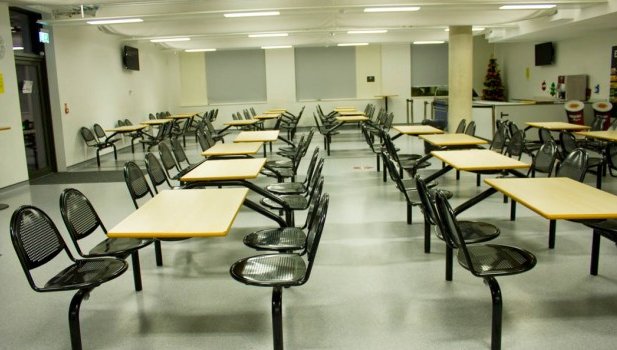 Canteen at Harris Academy Greenwich in London