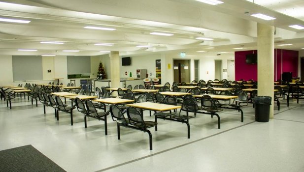 Canteen at Harris Academy Greenwich in London