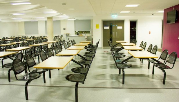 Canteen at Harris Academy Greenwich in London