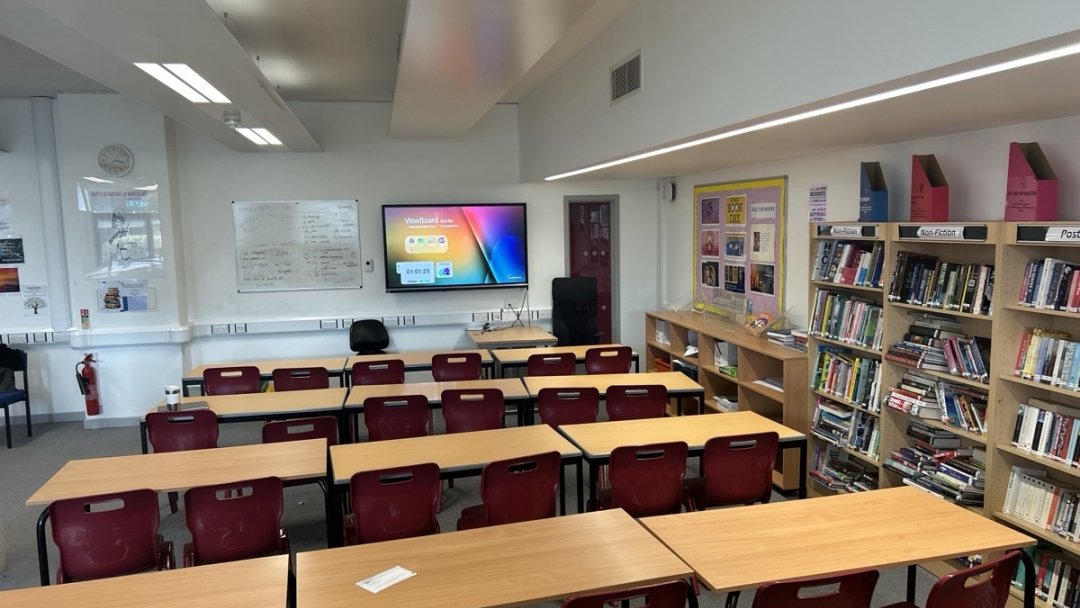 Library at Harris Academy Greenwich in London