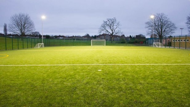3G Football Pitch at Harris Academy Greenwich in London