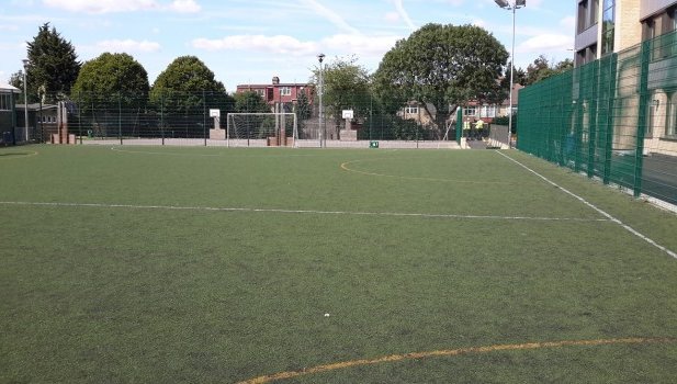 2G Football Pitch at Harris Academy Greenwich in London