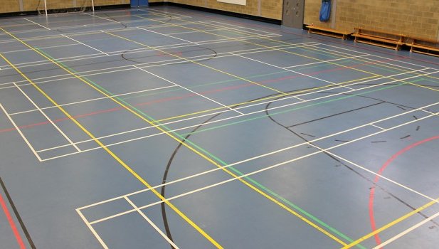 Sports Hall at Harris Academy Purley in South Croydon