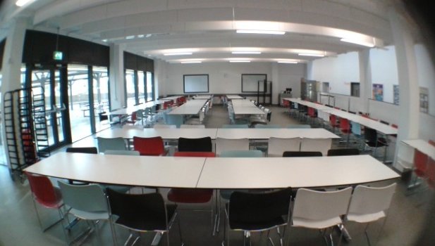 Canteen at Harris Academy Purley in South Croydon