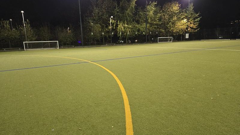 3G Football Pitch at Harris Academy St John's Wood in London