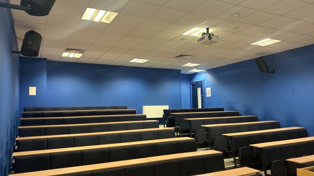 Auditorium at Harris Academy St John's Wood in London