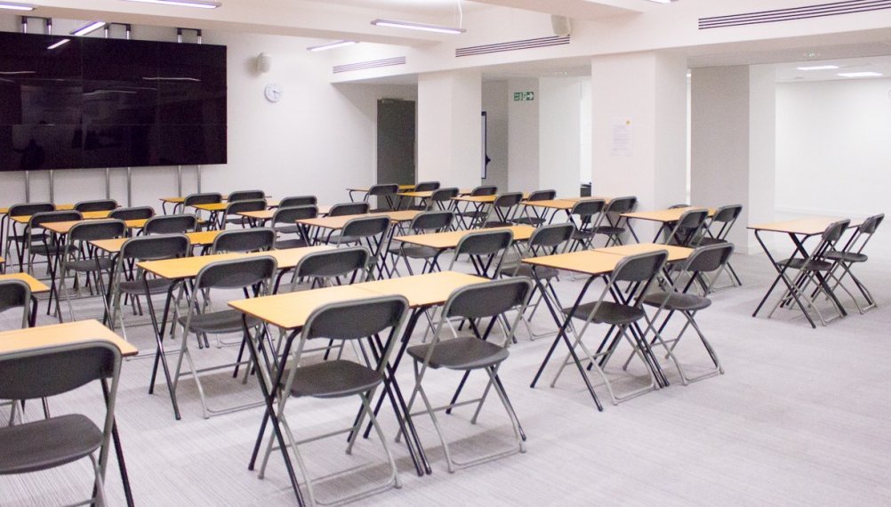 Main Hall at Harris Westminster Sixth Form in London
