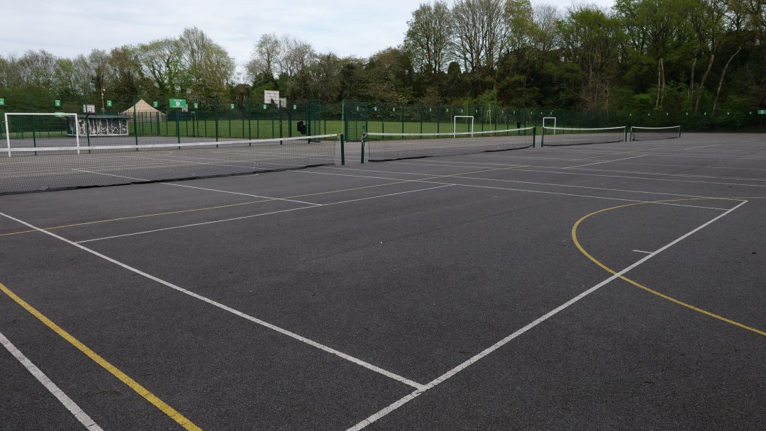 Multi-Use Games Area (MUGA) at Bitterne Park School in Southampton