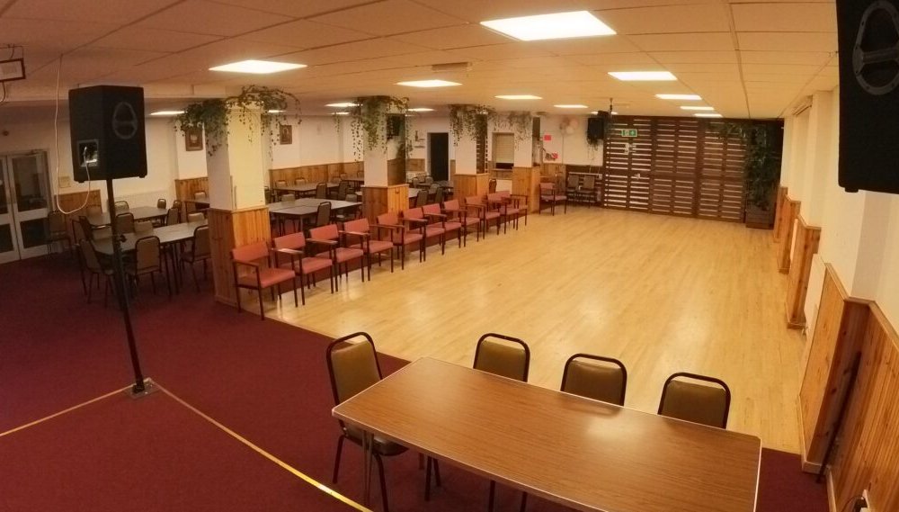 Zobacz Main Hall at The Polish Community Centre in Bradford