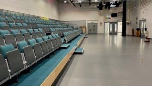 Main Hall at St Paul's Catholic High School in Manchester