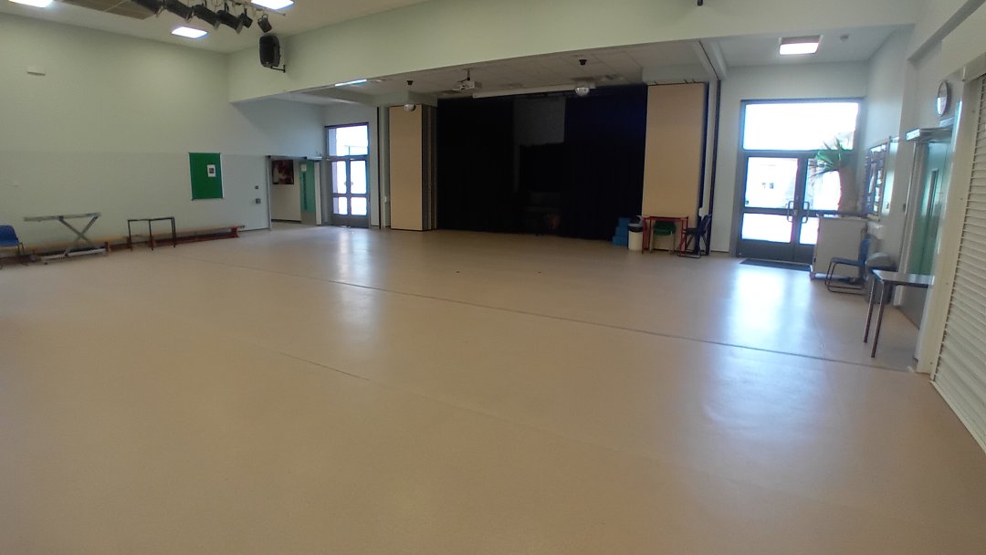 Main Hall at Redbridge High School in Liverpool
