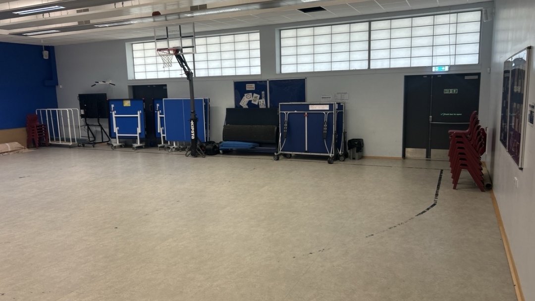 Gymnasium at Harris Academy St John's Wood in London