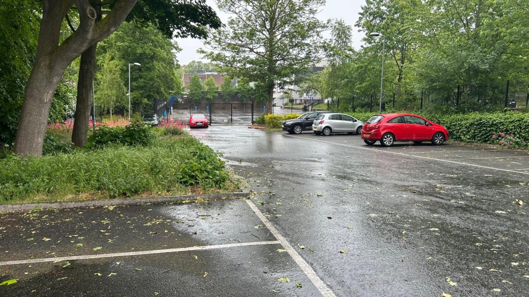 Car Park at Harris Academy St John's Wood in London