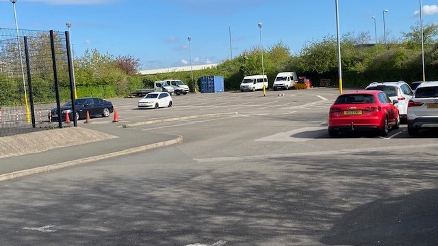 Car Park at Star King Solomon Academy in Birmingham