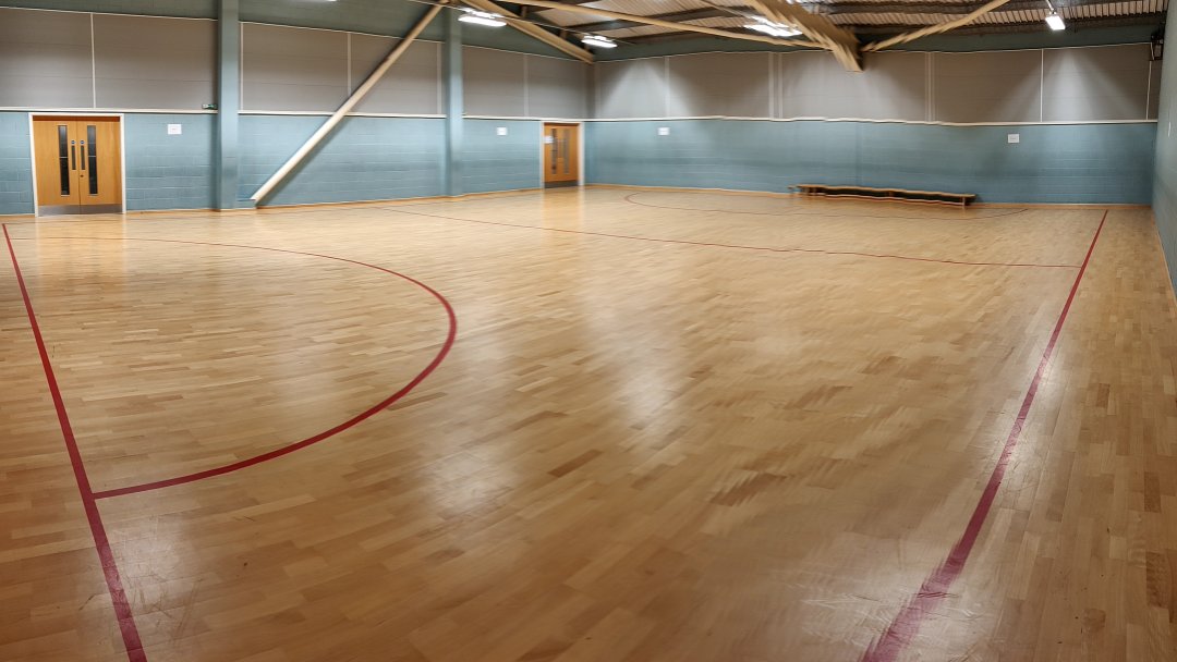 Gymnasium at Outwood Grange Academy in West Yorkshire