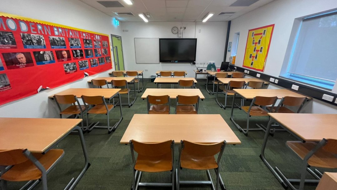 Sixth Form Classrooms at Bitterne Park School in Southampton