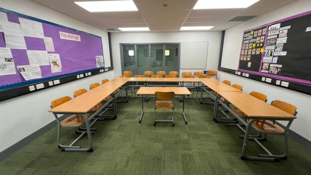 Sixth Form Classrooms at Bitterne Park School in Southampton