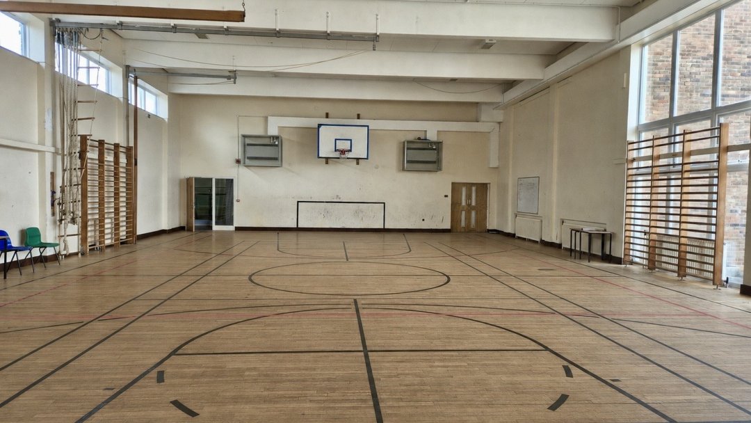 Gymnasium at St Francis Xavier's Catholic Academy Liverpool in Liverpool