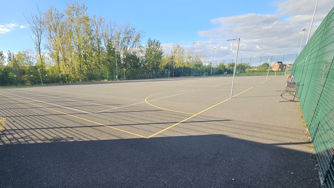 MUGA at Hampton Gardens School in Peterborough