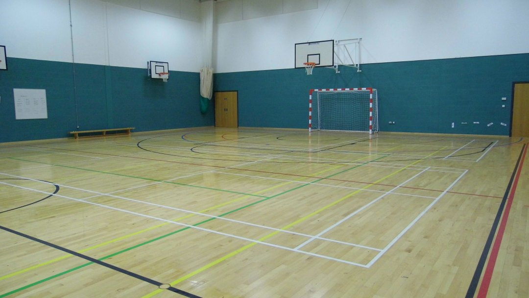Sports Hall at Hampton Gardens School in Peterborough