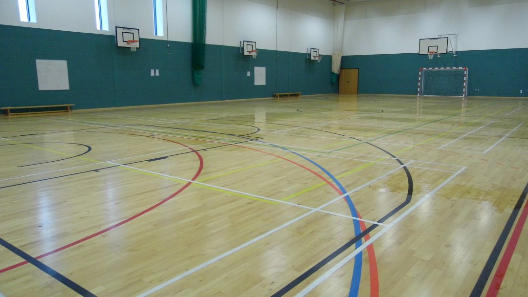 Sports Hall at Hampton Gardens School in Peterborough