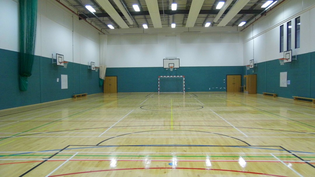 Sports Hall at Hampton Gardens School in Peterborough