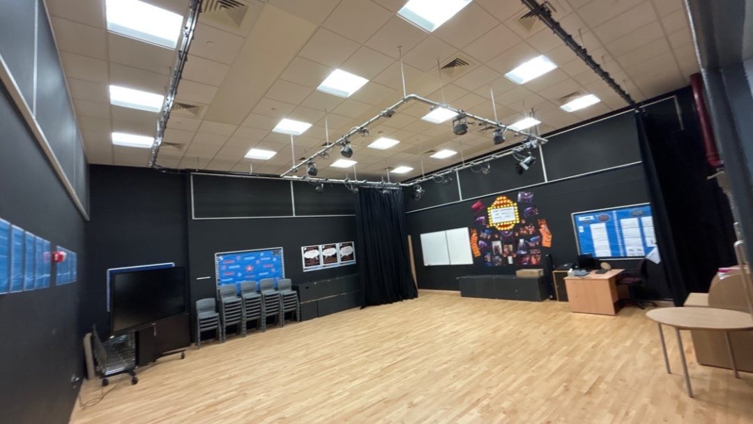 Drama Room at Hampton Gardens School in Peterborough