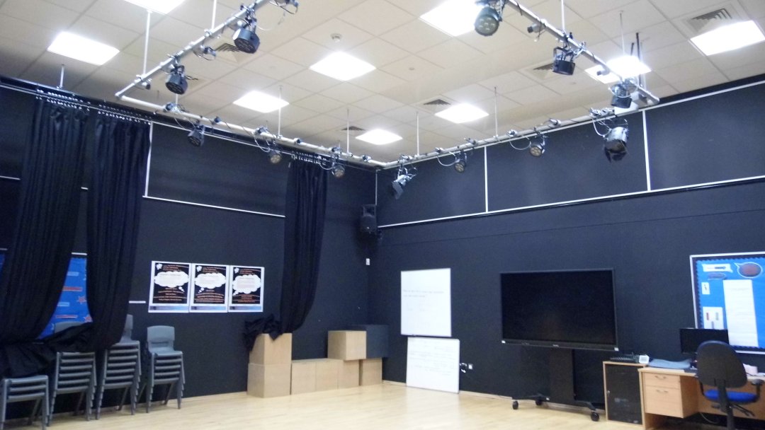 Drama Room at Hampton Gardens School in Peterborough
