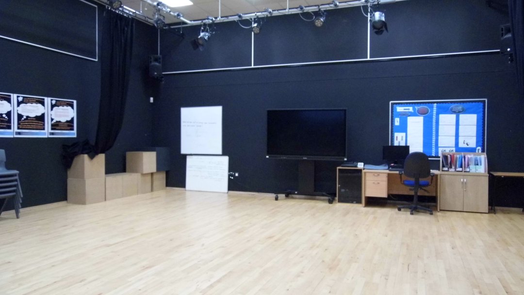 Drama Room at Hampton Gardens School in Peterborough