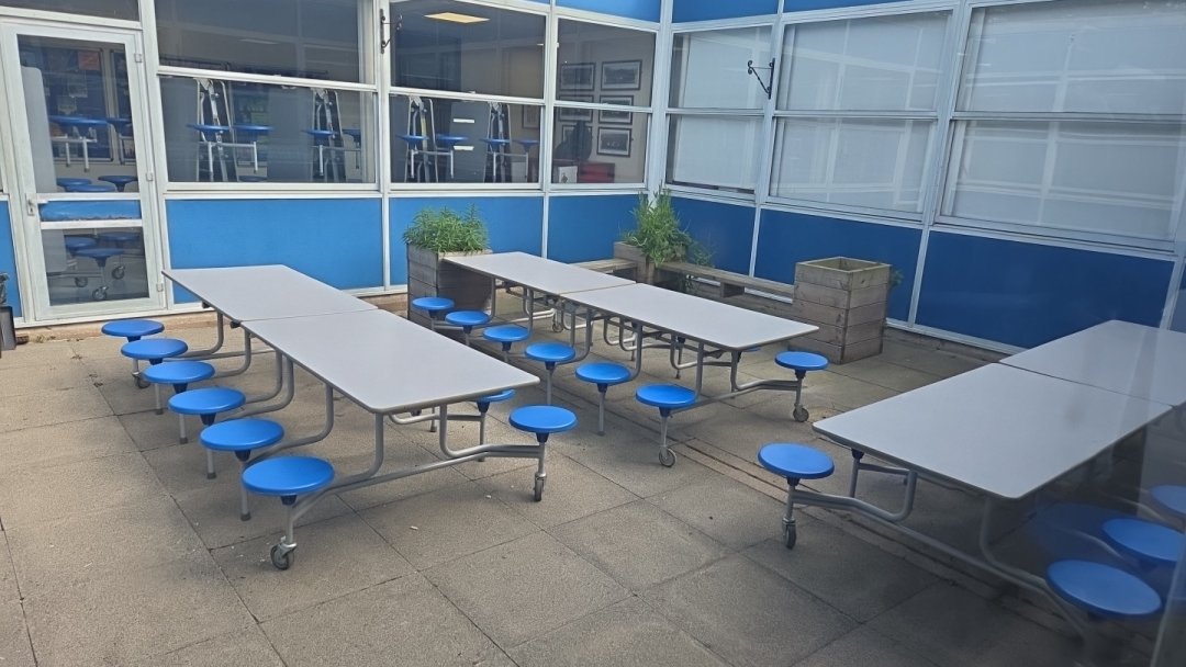 Canteen at Ovingham Middle School in Prudhoe