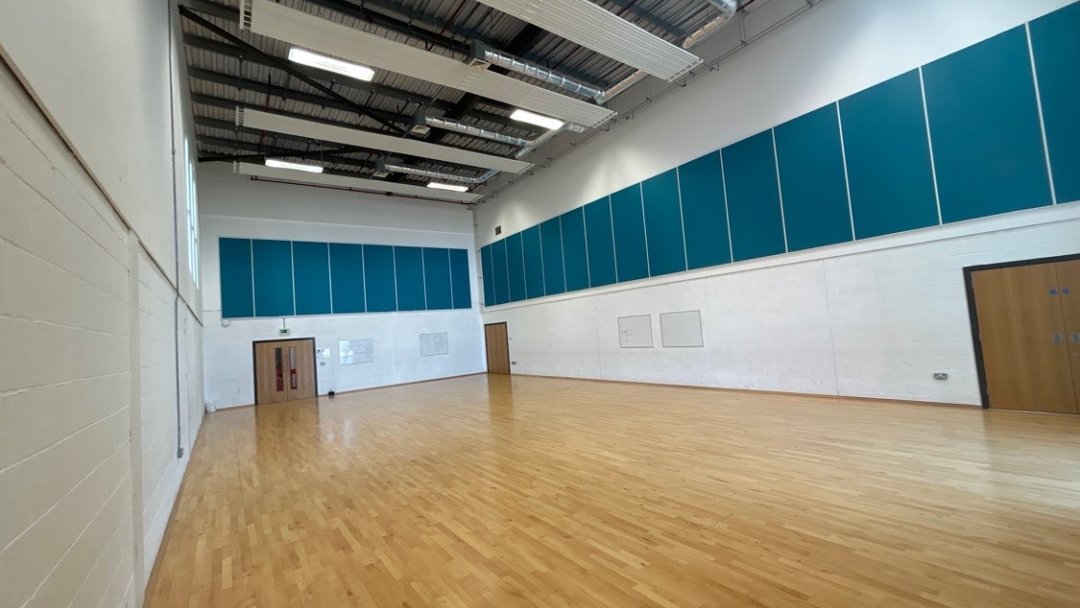 Gymnasium at Hampton Gardens School in Peterborough
