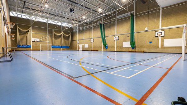 Sports Hall at Blenheim High School in Epsom