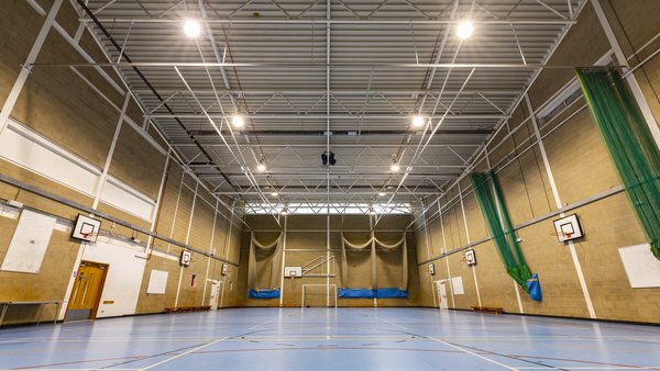 Sports Hall at Blenheim High School in Epsom