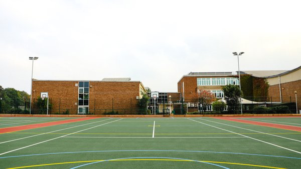 Multi-Use Games Area (MUGA) at Blenheim High School in Epsom