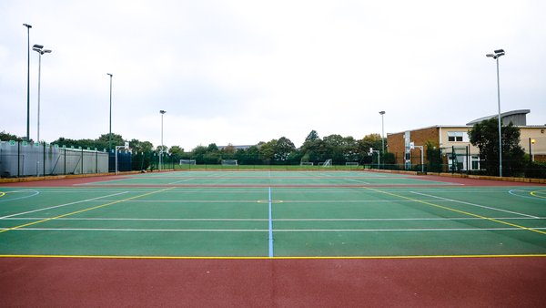 Multi-Use Games Area (MUGA) at Blenheim High School in Epsom