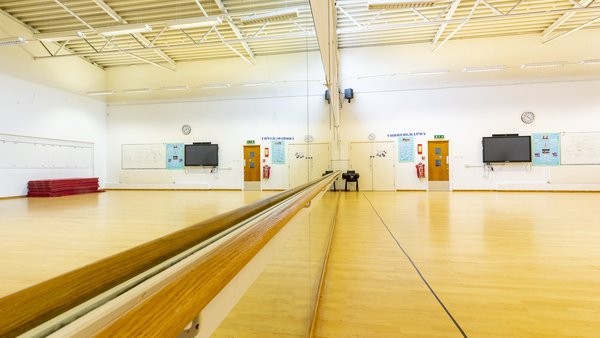 Dance Studio at Blenheim High School in Epsom