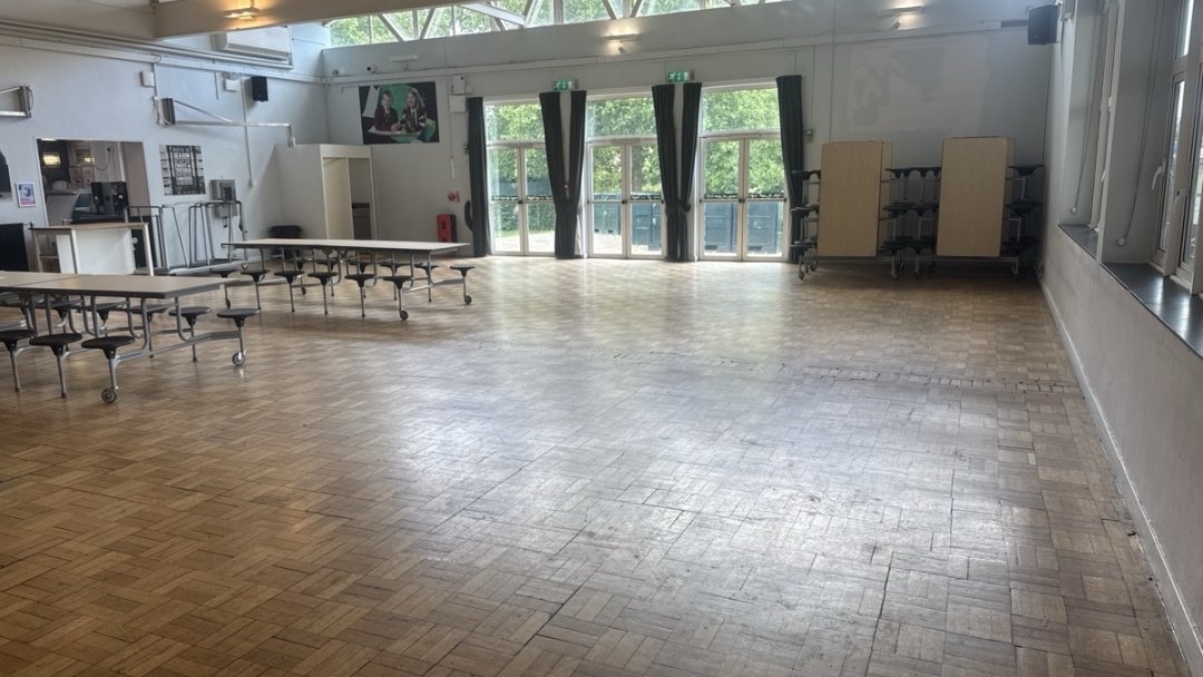 Canteen at Blenheim High School in Epsom